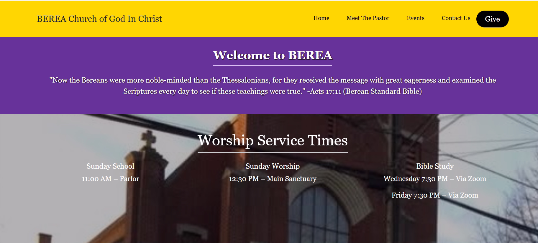 BEREA Website